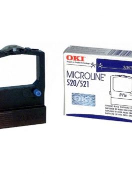 Okidata 52107001 Ribbon Cartridge for ML520/521 Printer - Black