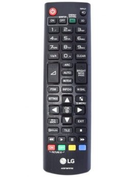 LG AKB73975762 Replacement Remote for 22SM3B-B TV - Battery Required