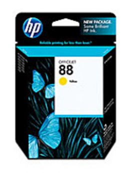 HP C9388AN 88 Ink Cartridge for Officejet K550, K550dtn, K550dtwn, K5400, K5400dn, K5400dtn - 860 Pages - Yellow