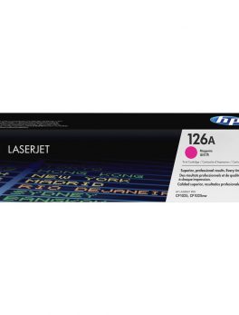 HP 126A (CE313A) Original Toner Cartridge - Single Pack - Laser - Standard Yield - 1000 Pages - Magenta - 1 Each