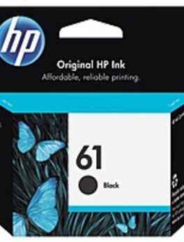 Hewlett-Packard CH561WN 61 Inkjet Print Cartridge for 1000, 1050 AIO Printer - 190 Pages - Black