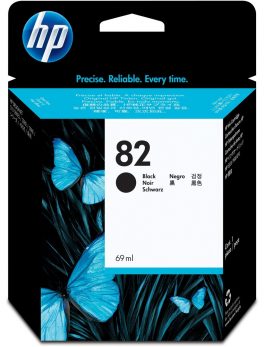 HP 82 (CH565A) Original Ink Cartridge - Single Pack - Inkjet - Black - 1 Each