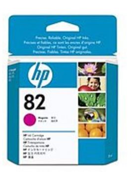 HP CH567A No. 82 28 ml Ink Cartridge for Designjet 500 and 800 Printers - Magenta