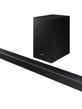 Samsung HW-R450 2.1 Bluetooth Speaker System - Wall Mountable - 43 Hz to 20 kHz - Surround Sound, Dolby Digital, Dolby Digital Plus, DTS Digital Surround - HDMI