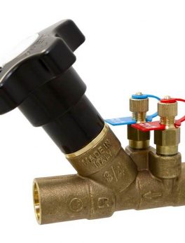NIBCO NJ2X0X8 3/4-inch Balancing Valve Solder Ends Plumbing Kit