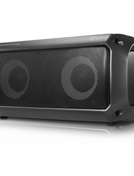 LG PK3 2.0 Portable Bluetooth Speaker System - Battery Rechargeable