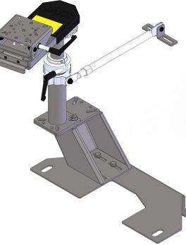 Havis PKG-PSM-353 Premium Passenger Side Mount Package for 2013-2019 Ford Interceptor Utility and 2011-2019 Ford Explorer