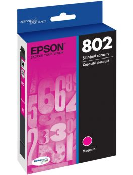 Epson DURABrite Ultra 802 Ink Cartridge - Magenta - Inkjet