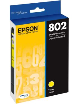 Epson DURABrite Ultra 802 Ink Cartridge - Yellow - Inkjet
