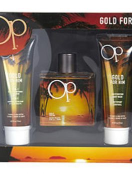 Op Gold Edt Spray 3.4 Oz and Moisturizing Body Wash 4 Oz and Shampoo And Conditioner and Body Wash 3-in-1 4 Oz For Men