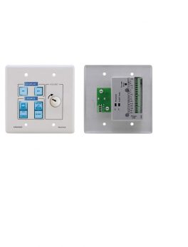 Kramer RC-63A(W) 6BTN Room Controller W Analog Volume Knob White KME-RC-63A