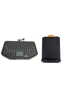 Havis Rugged USB Keyboard KB-106 With Mount C-KBM-201 PKG-KB-206