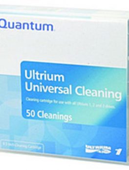 Quantum MR-LUCQN-01 LTO Ultrium Cleaning Cartridge - 1-Pack - Black