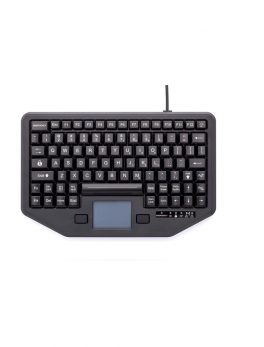 iKey Panasonic Full Travel USB Keyboard w/Touchpad Black IK-88-TP-USB-P