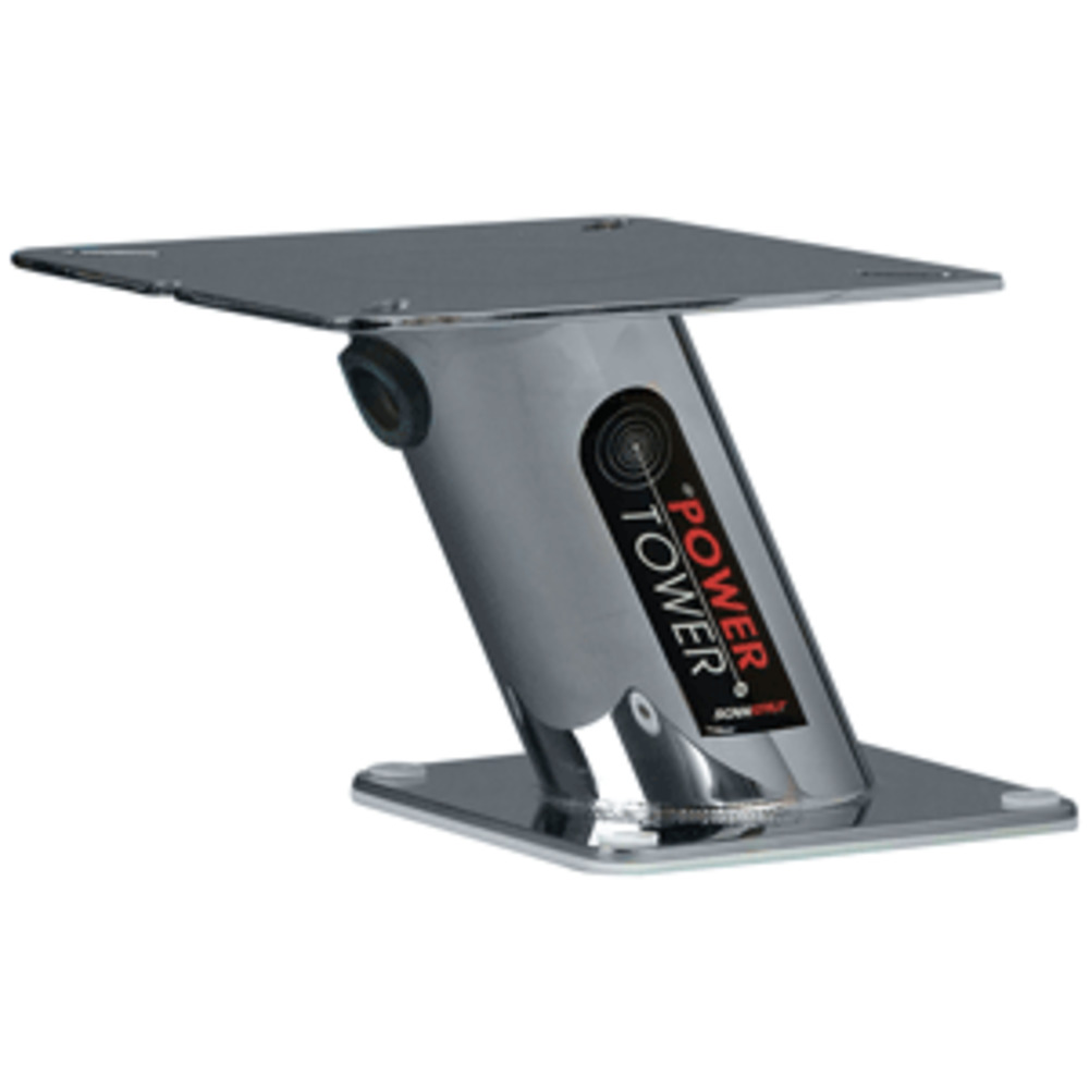 Scanstrut 6 and quot; PowerTower Polished Stainless Steel f/Garmin and Furuno Domes