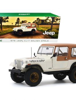 1979 Jeep CJ-7 Golden Eagle Dixie Cream 1/18 Diecast Model Car by Greenlight 19065