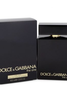 The One Intense By Dolce and Gabbana Eau De Parfum Spray 3.3 Oz For Men
