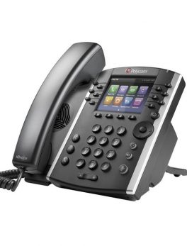 Polycom VVX 411 VoIP Phone RJ-9 USB Ethernet 2200-48450-019