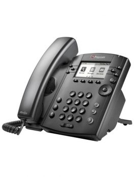 Polycom VVX 301 6-Lines VoIP Phone 2200-48300-001