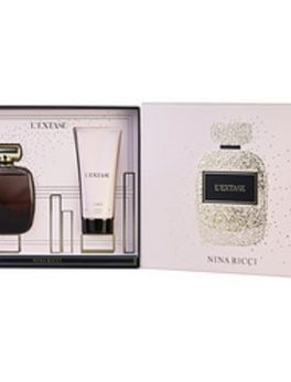 L'extase Nina Ricci Eau De Parfum Spray 2.7 Oz and Body Lotion 3.4 Oz For Women
