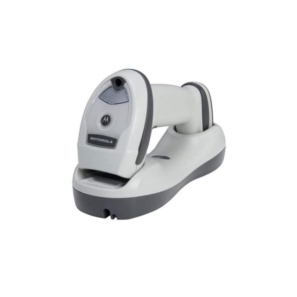 Motorola LI4278 Wireless BlueTooth Scanner USB White With Stand LI4278-TRWU0100ZWR