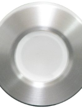 Lumitec Orbit Spetrum Flush Mount Down Light - Brushed Housing - White Dimming and Red/Blue Non-Dimming