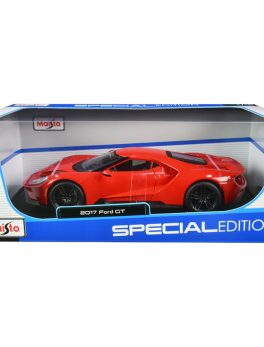 2017 Ford GT Red with Black Wheels Special Edition 1/18 Diecast Model Car by Maisto 31384rd