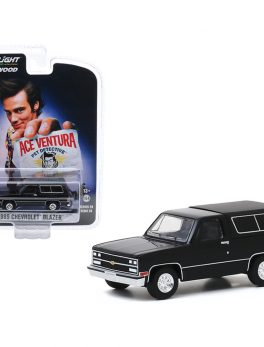 1989 Chevrolet Blazer Black Ace Ventura: Pet Detective (1994) Movie Hollywood Series Release 28 1/64 Diecast Model Car by Greenlight 44880E