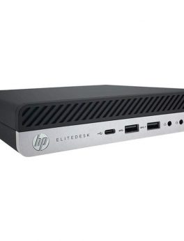 HP EliteDesk 800 G4 2YH19AV Desktop PC - Intel Core i5-8500 3 GHz Hexa-Core Processor - 8 GB DDR4 SDRAM - 256 GB Solid State Drive - Windows 10 Professional 64-bit Edition