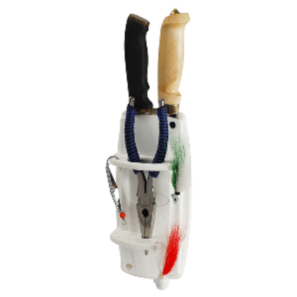 C.E. Smith Knife and amp; Plier Rack - Holds 2 Knives, Pliers and amp; Hooks