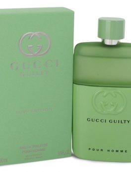 Gucci Guilty Love Edition By Gucci Eau De Toilette Spray 3 Oz For Men