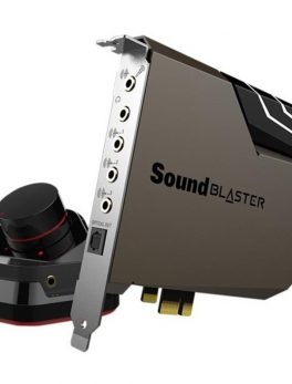 Sound Blaster AE-7 Sound Board - 5.1 Sound Channels - Internal - PCI Express - 127 dB - 4 Byte 384 kHz Maximum Playback Sampling Rate - 4 Byte 96 kHz Maximum Recording Sampling Rate - 1 x Number of Microphone Ports - 1 x Number of Headphone Ports - 3 x Nu