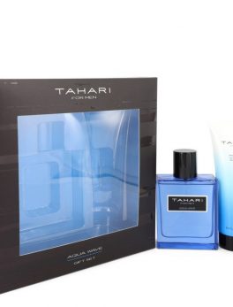 Tahari Aqua Wave By Tahari Gift Set -- 3.4 Oz Eau De Toilette Spray + 3.4 Oz Shower Gel For Men