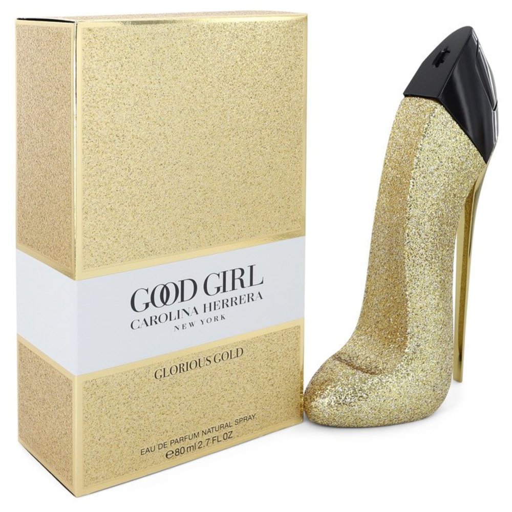 Good Girl Glorious Gold By Carolina Herrera Eau De Parfum Spray 2.7 Oz For Women