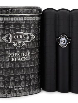 Cuba Prestige Black By Fragluxe Eau De Toilette Spray 3 Oz For Men