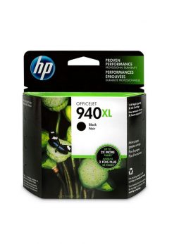 HP 940XL Genuine Ink Cartridge Black 1-Pack C4906AN#140