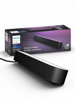 Philips Hue 7820130U7 White and Color Ambiance Smart Play Light Bar - 240 V - A19 - 6.6 W - 530 lumens - 25000 hours - Black