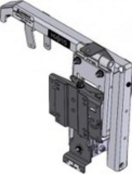 Havis Vehicle Mount for Monitor - Black Powder Coat - 12 lb Load Capacity