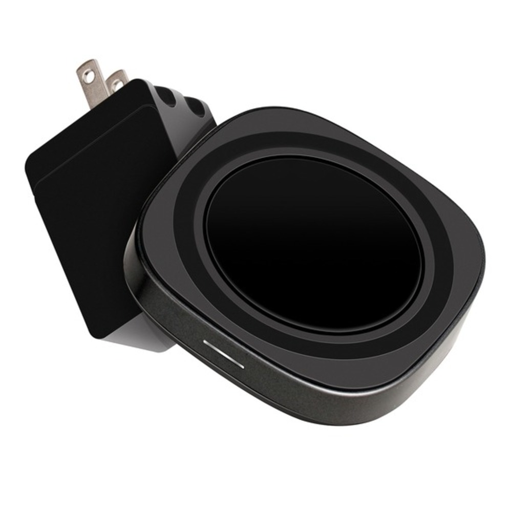 AT and T WC150-BLK 15-Watt Wireless Charging Pad with QC 3.0 Rapid Charger