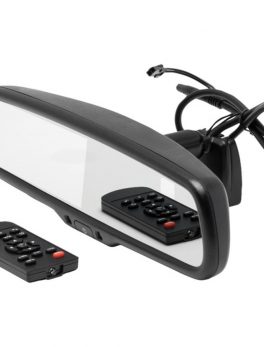 CrimeStopper MIR-ACT MIR-ACT 4.3" Universal Rearview Mirror with Built-in Compass and Temperature Display