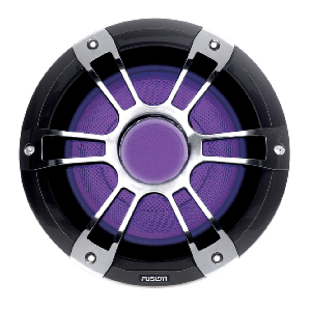FUSION SG-SL102SPC Signature Series 3 - 10" Subwoofer - Silver/Chrome Sports Grille