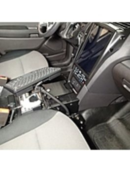 Havis PKG-FAM-104 Flex Arm and Mount for 2013-2017 Ford Interceptor Utility and Retail Explorer - Black