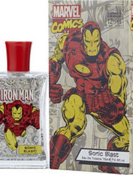 Iron Man Edt Spray 2.5 Oz (sonic Blast) For Men