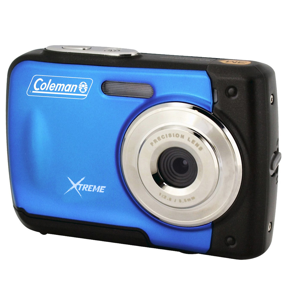 Coleman Xtreme 18.0 MP/HD Underwater Digital and Video Camera Blue