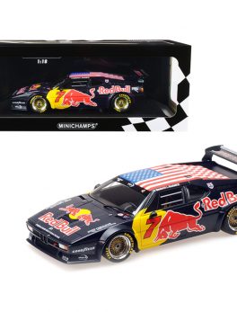 BMW M1 Gr. B #7 Red Bull Dieter Quester - Luca Riccitelli Class Winners HRS Daytona Classic 24H (2017) Limited Edition to 300 pieces Worldwide 1/18 Diecast Model Car by Minichamps 155172907
