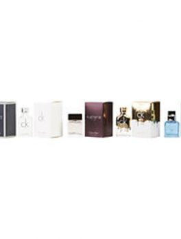 Calvin Klein Variety 5 Piece Mens Mini Variety With Euphoria Men and Eternity For Men and Ck One and Ck Gold and Eternity Air And All Are Edt .33 Oz Minis For Men