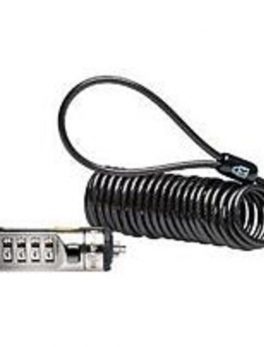 Kensington K64670US 6 Feet Portable Combination Laptop Security Cable Lock - Gray