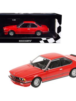1982 BMW 635 CSi Red Limited Edition to 504 pieces Worldwide 1/18 Diecast Model Car by Minichamps 155028100