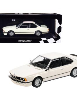 1982 BMW 635 CSi White Limited Edition to 504 pieces Worldwide 1/18 Diecast Model Car by Minichamps 155028102