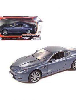 2004 Aston Martin DB9 Coupe Blue 1/18 Diecast Model Car by Motormax 73174bl